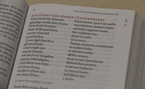 Vieldiskutierter Text des Vaterunser