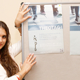 Mit diesem Plakatentwurf für den Theotag 2015 gewann Silvana Alice Porta den Pkalatwettbewerb der Diözese Linz. Mit Signatur des Linzer Bischofs Ludwig Schwarz.
